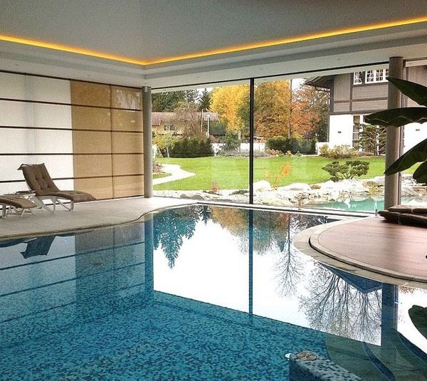 Ein Privatpool in Bayern
